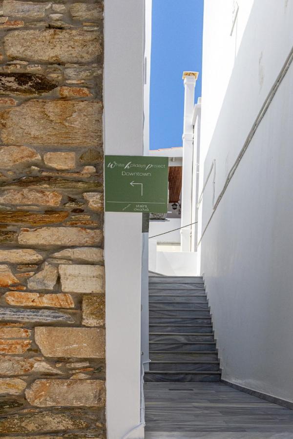 Apartment White Holidays Project Downtown Tinos
